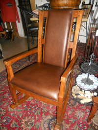 Leather Antique Chair