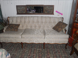 French style vintage couch 