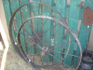 Iron Wagon Wheels - $35