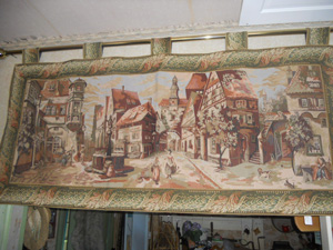 Large horizontal tapestry
